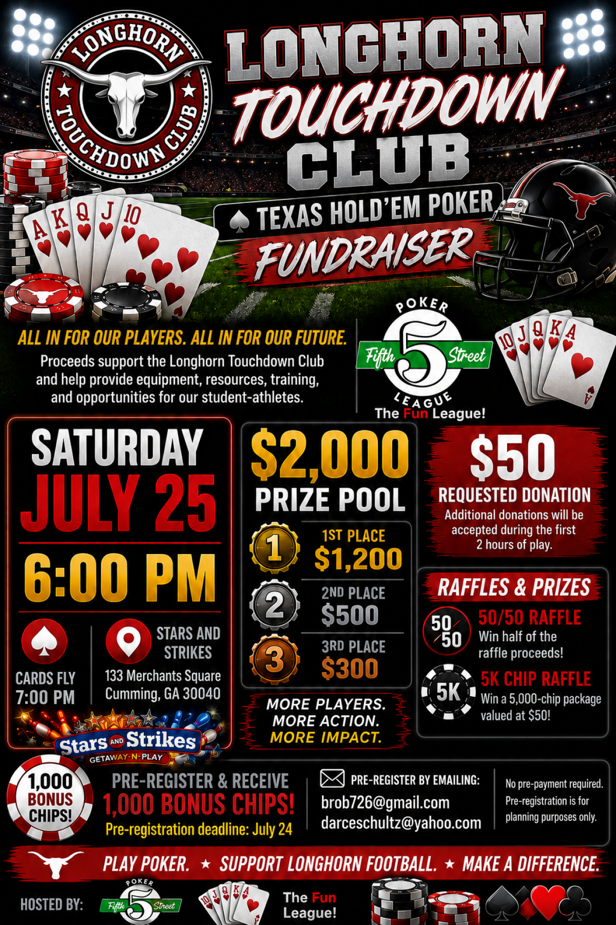 Have Fun with 5th Street Poker League